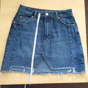 Topshop MOTO Denim blue skirt 💙